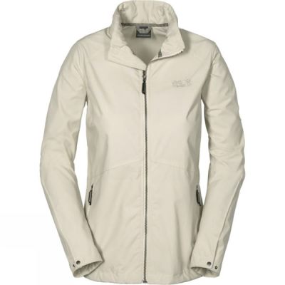 Chaquetas Jack Wolfskin Amber Road 2 Mujer - Beige - Chile MJV247051